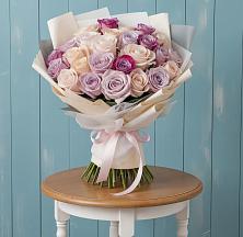 Букет цветов из:  Розы в Виноградном