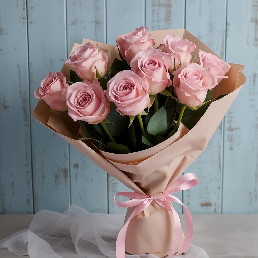 Букет цветов из: Розы в Виноградном