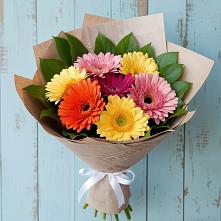 Букет цветов из:  Герберы в Виноградном