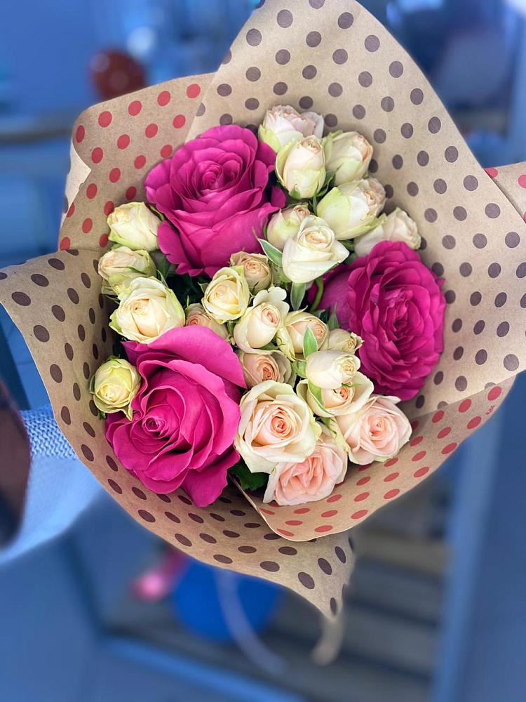 Букет цветов из: Розы в Виноградном