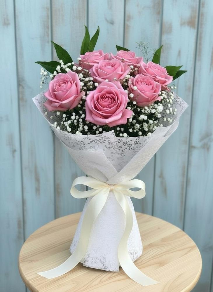 Букет цветов из: Розы в Виноградном