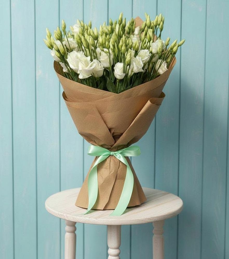 Букет цветов из: Лизиантусы в Виноградном