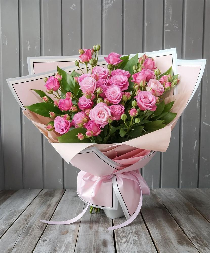 Букет Розовый кустик в Виноградном