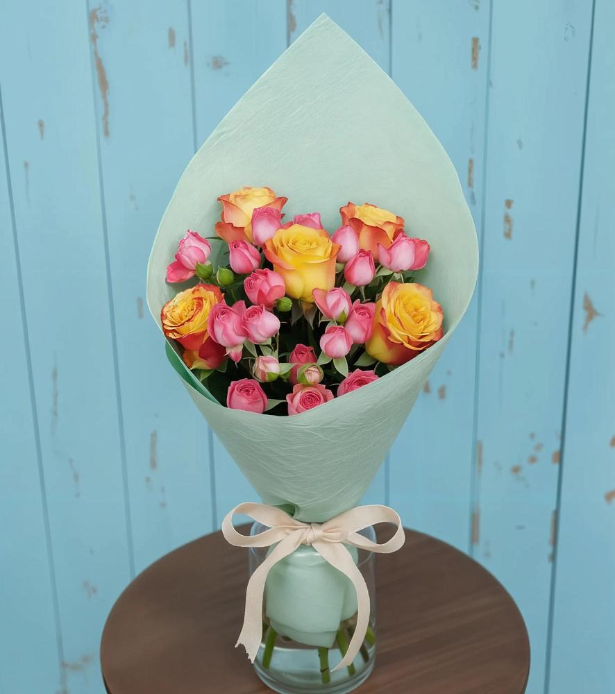 Букет цветов из: Розы в Виноградном