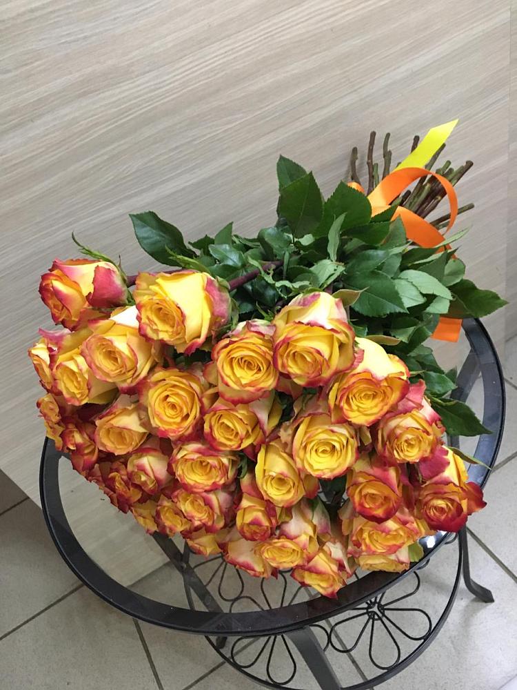 Букет Желтые розы в Виноградном