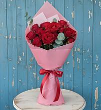 Букет цветов из:  Розы в Виноградном
