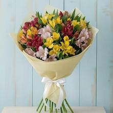 Букет цветов из:  Альстромерии в Виноградном