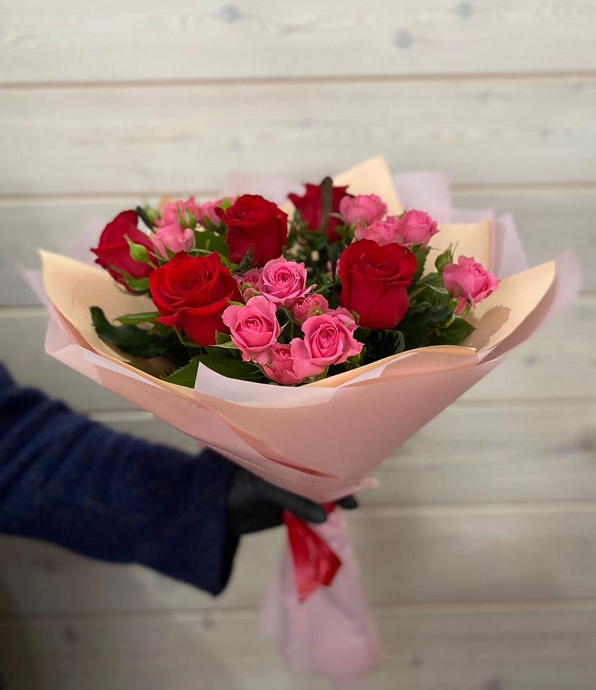 Букет цветов из: Розы в Виноградном