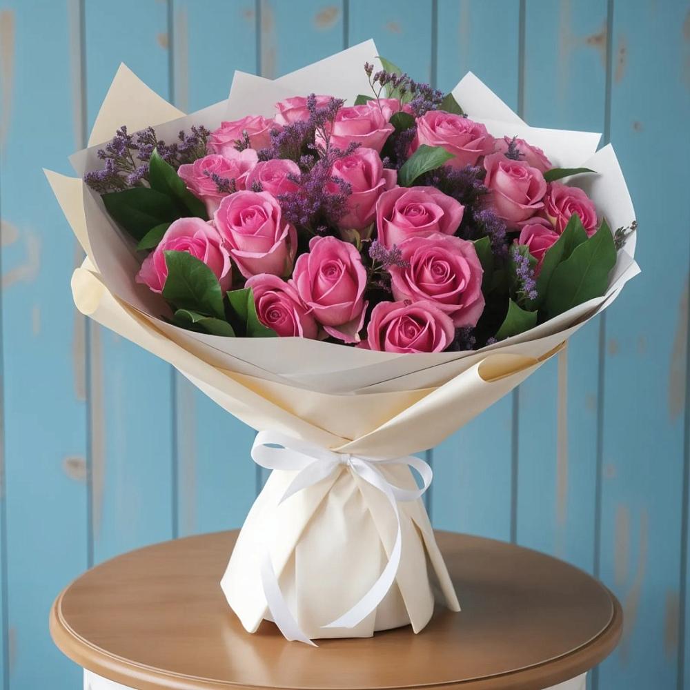 Букет цветов из: Розы в Виноградном