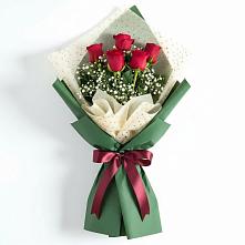 Букет цветов из:  Розы #REPLACE_PRED# Виноградном
