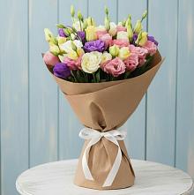 Букет цветов из:  Лизиантусы в Виноградном